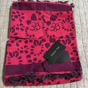 🔥🔥🔥Patrizia Pepe Flower Fantasy Pareo 100% cotton